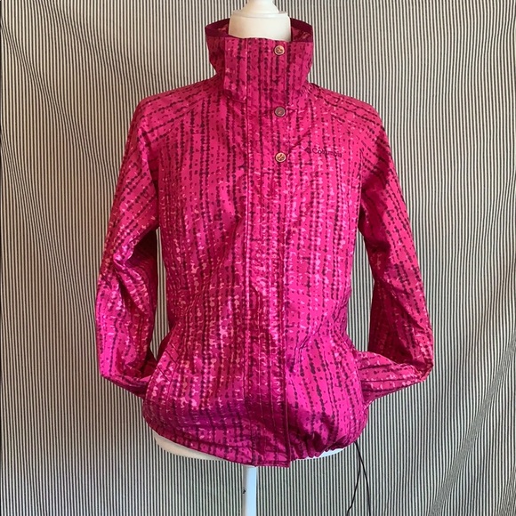 Columbia Jackets & Blazers - Columbia Pink Waterproof Bugaboo Jacket, Small